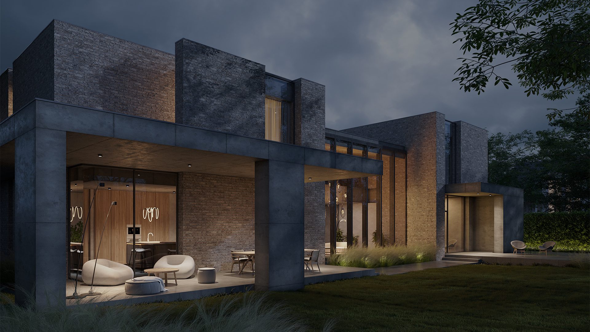 The projects of houses in Krasnodar — CHADO. Architectural studio. Moscow